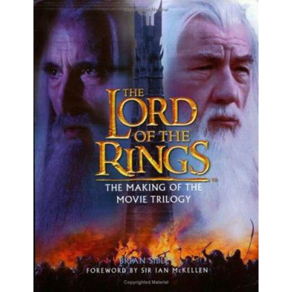 Pre-Owned The Lord of the Rings: The Making of the Movie Trilogy (Paperback) 0618260226 9780618260225