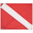 thumbnail image 1 of Bandera de buzo multiusos, color rojo y blanco, bandera de barco de buzo soporte Ndcxsfigh Para Estrenar, 1 of 7