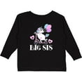 thumbnail image 3 of Inktastic Big Sis Unicorn Sister Announcement Girls Long Sleeve Toddler T-Shirt, 3 of 5