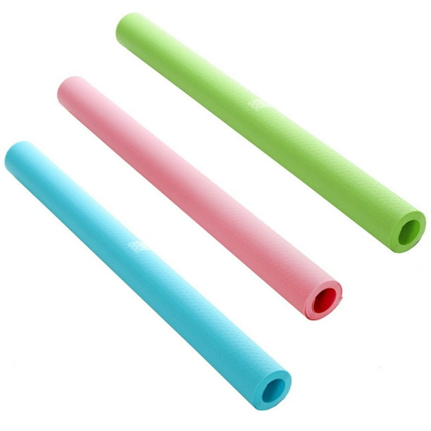 Revestimiento de estante EVA antideslizante y antimoho para bricolaje, revestimiento para cajones de gabinete de cocina, alfombrilla impermeable para refrigerador, alfombrilla (Color aleatorio)