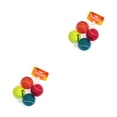 thumbnail image 1 of Methold Pelota de rebote para mascotas, juguete para el hogar, tamaño pequeño, accesorio de juego, cachorro interesante, juguete para rebotar, pelotas Tipo 2 2piezas Methold CBP545453, 1 of 5