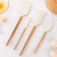 thumbnail image 4 of HmNPlay Bakeware,Bakeware Sets Silicone Spatula Set Grade Rubber Spatula 4 Piece Nonstick Rubber Spatulas Spoonula Jar Scraper For Cooking Baking Mixing Frosting Heat Up To 600°F, 4 of 9