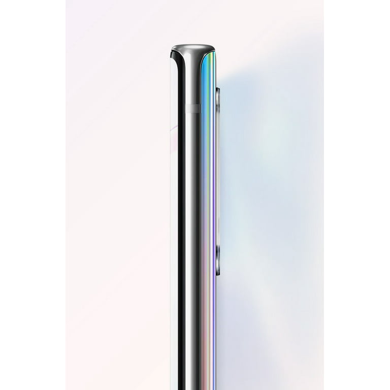 Samsung Galaxy Note 10+, 256GB, Aura Glow Silver - Fully Unlocked (Renewed)