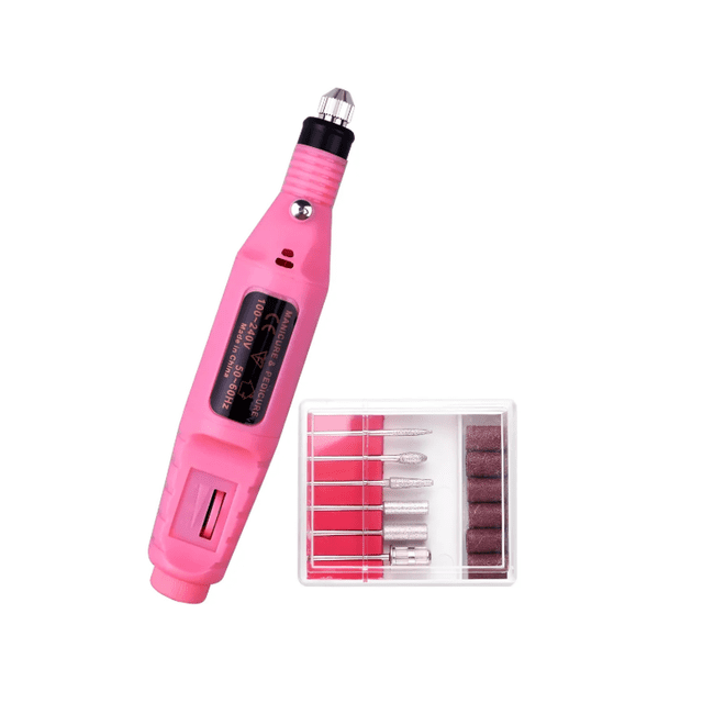 Kit Set Pulidor Esmeril Uñas Acrilicas