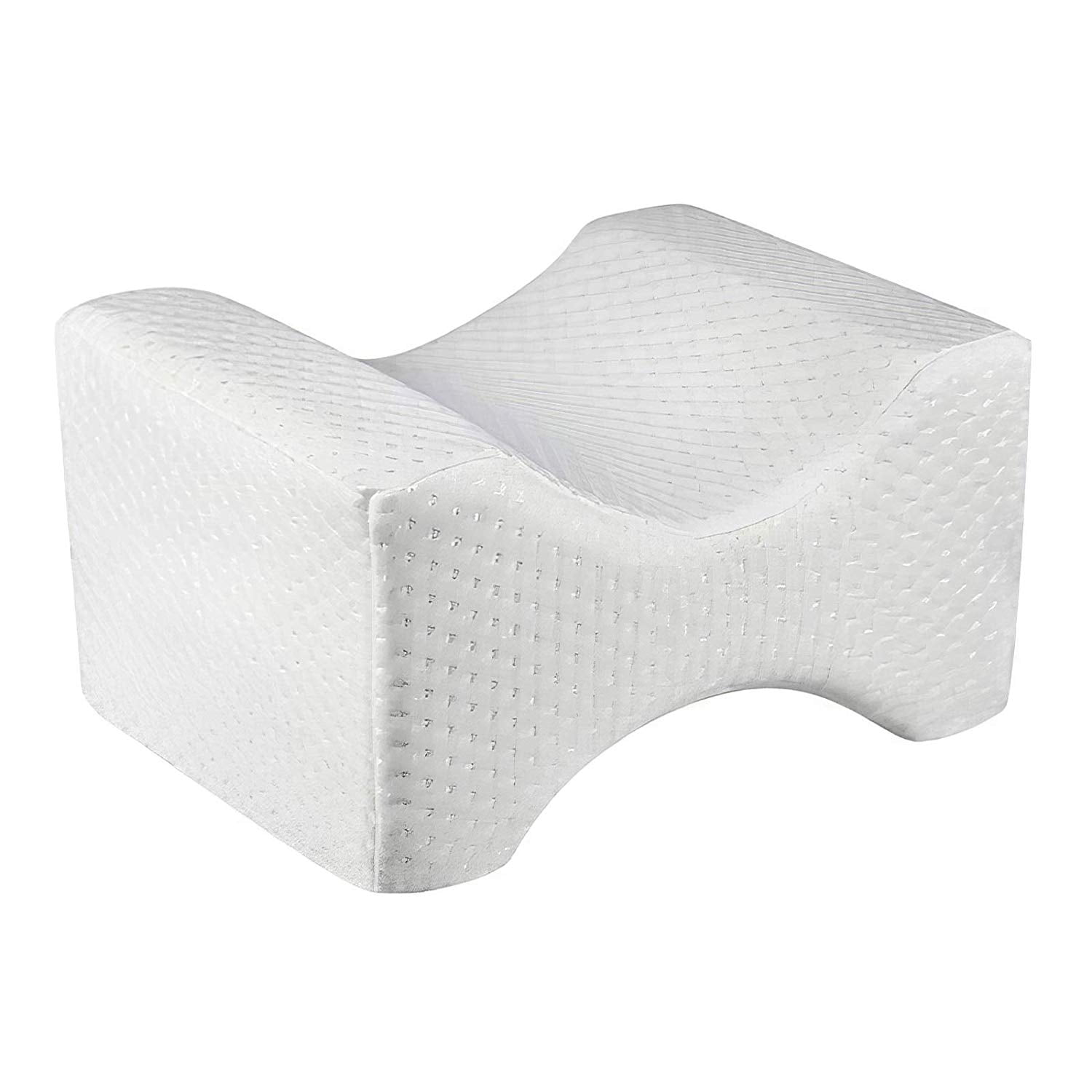 GreenLife® Knee Pillow with Washable Cover Memory Foam Orthopedic Leg