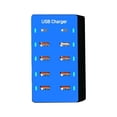 thumbnail image 4 of Cagogo under $5 3Pcs 10 Port USB Charger, 10 Port USB Plug Charger, Multi Port Fast Charging Station for Mobile Phones Tablets, USB Hub Charger, Desktop Charger, Multiple USB Charger, 4 of 9