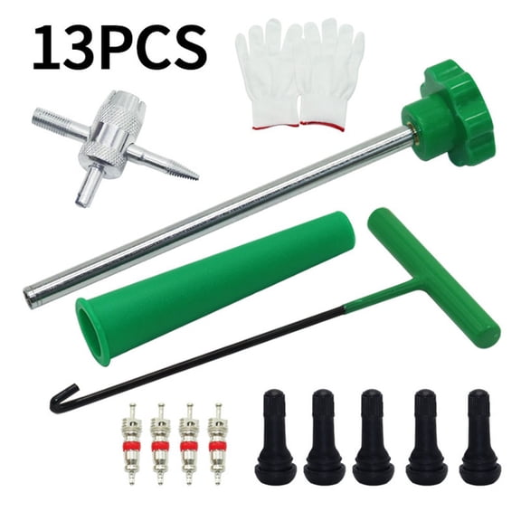 Baguer Tire Valve Stem Core Quickly Replacement tool Kit Leaky Valves Tr413 Valve Stem Core Removal Installation tools Car Accessorie