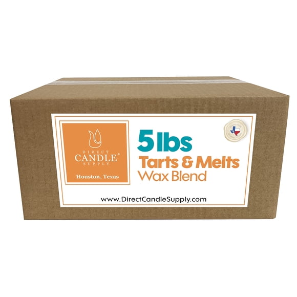 Bloque de cera para velas de mezcla de soya y parafina de 2.3 kg
