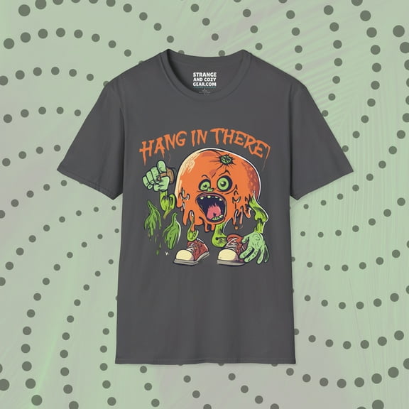 Strange and Cozy Gear Zombie Motivation Graphic Tee, Sizes S-5XL