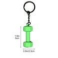 thumbnail image 6 of Mini Dumbbell Keychain for Fitness Enthusiasts | Silicone Weightlifting Keyring for Gym Lovers | Cute Workout Accessory | Unisex Gift | Bag Backpack Decoration | 1 Pack, 6 of 9