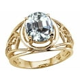 thumbnail image 2 of Tommaso Design� Large Oval Genuine White Topaz Ring, 2 of 9