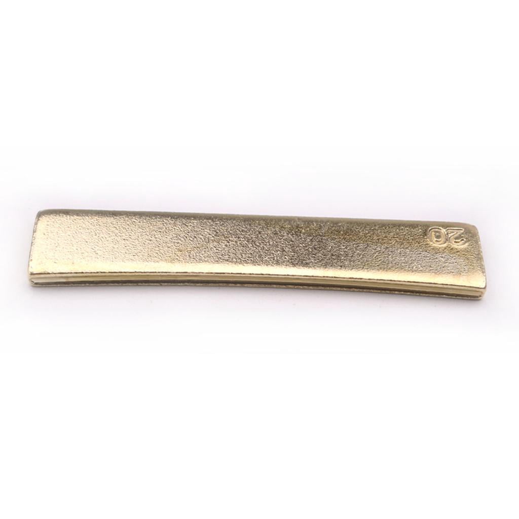 LeeQinersw 2 Pieces Guitar Fingerboard Fret Press Caul Insert Guitarist Luthier Tool