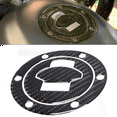 thumbnail image 5 of 2X 3D Carbon Fiber Tank Gas Cap Pad Filler Cover Sticker Decals for R1200RT K1200S F650 R1150 R//GT/ ALL,2 set x tank cap sticker,Carbon fiber color, 5 of 7