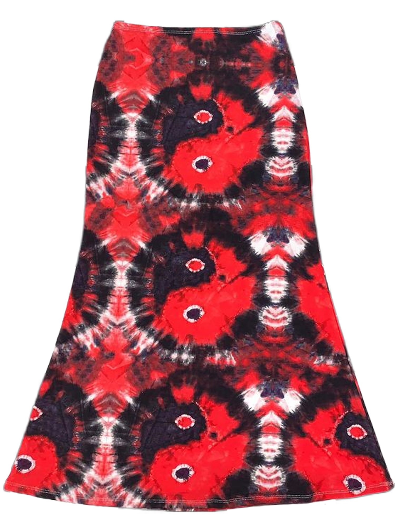 M&Co Ladies Tribal Print Tie Waist Shorts Stretch Waistband Tie Belt Pockets