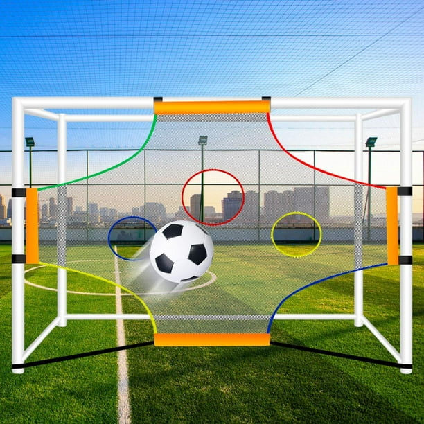 Red de lanzamiento de fútbol, portería de fútbol, objetivo de entrenamiento para mujeres, hombres, niños, jugadores 3x2m
