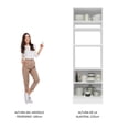 thumbnail image 3 of Mueble para Horno Madesa Glamy 70 cm 3 Puertas Blanco, 3 of 8