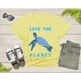 thumbnail image 3 of Love the Planet Earth Sea Turtle Swimming for Men Women Kids T-Shirt Ocean Animal Turtle Lover Gift T Shirt for Boys Girls Teens Tshirt, 3 of 8