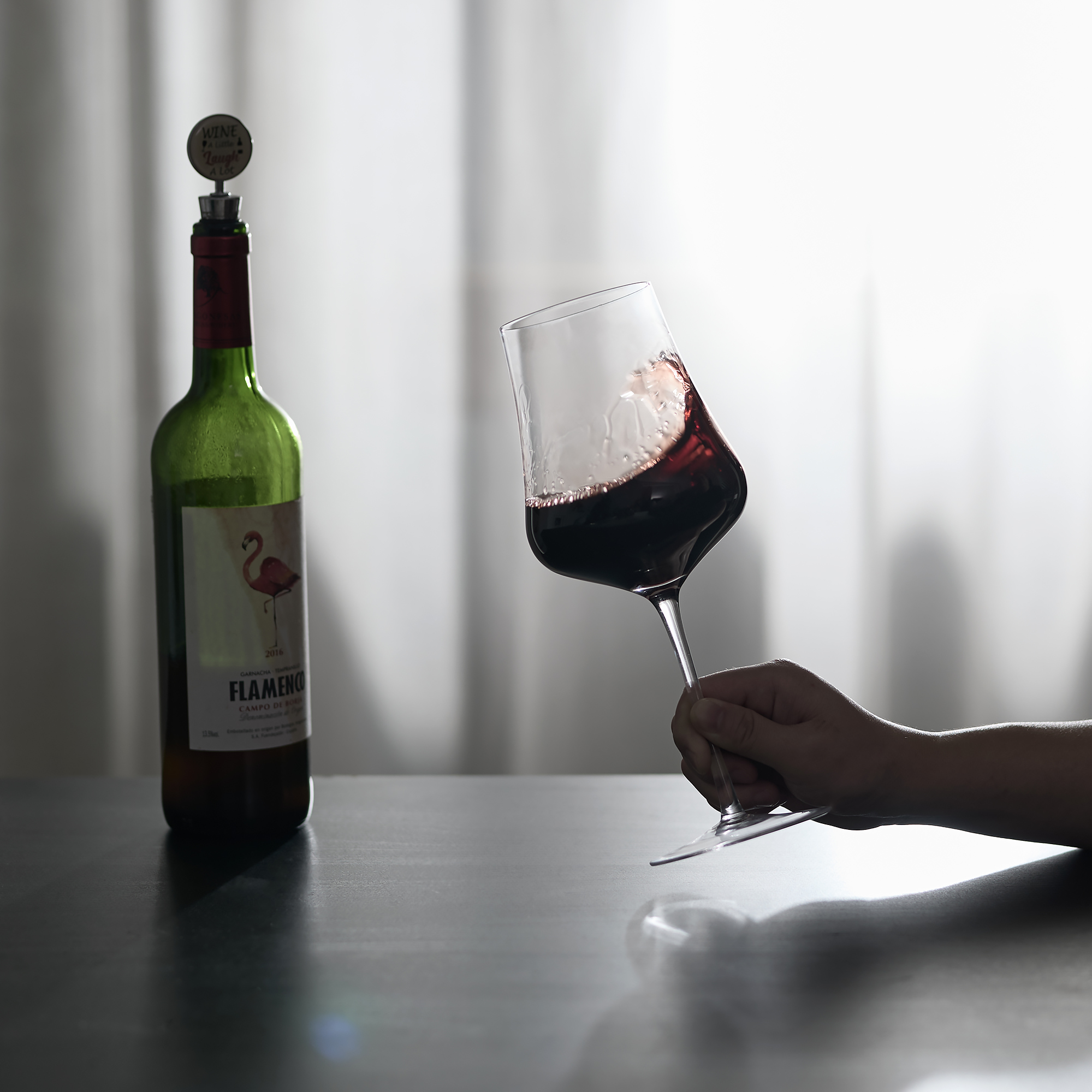 Nuptio Large Wine Glasses Set of 4-25oz: Hand Blown Crystal Tall Stem Red Wine Glass for Christmas Wedding Anniversary Party - Gift Box for any Occasion