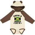thumbnail image 3 of Inktastic Jamaican Vacation Someone in Jamaica Loves Me Boys or Girls Long Sleeve Baby Bodysuit, 3 of 5