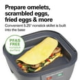 thumbnail image 5 of Hamilton Beach 6-in-1 Egg Cooker for Hard Boiled Eggs, Poached, Omelets, Bites Maker & More, Grey, 5 of 9