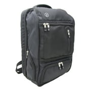 Protege 18 Weekender Travel Backpack with Laptop Pocket and Trolley Sleeve, Black