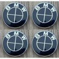 thumbnail image 1 of Queilt 4 x 60mm ABS Plastic 3D Hub Covers Center Caps Car Wheel Hubcaps Rim Hub Covers Universal, 1 of 4