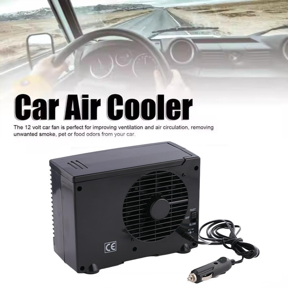 Portable Car Air Conditioner Fan, 12V Water Cooling Fan for Trucks, RVs, SUVs, Boats - Personal Evaporative Cooler for Summer Travel