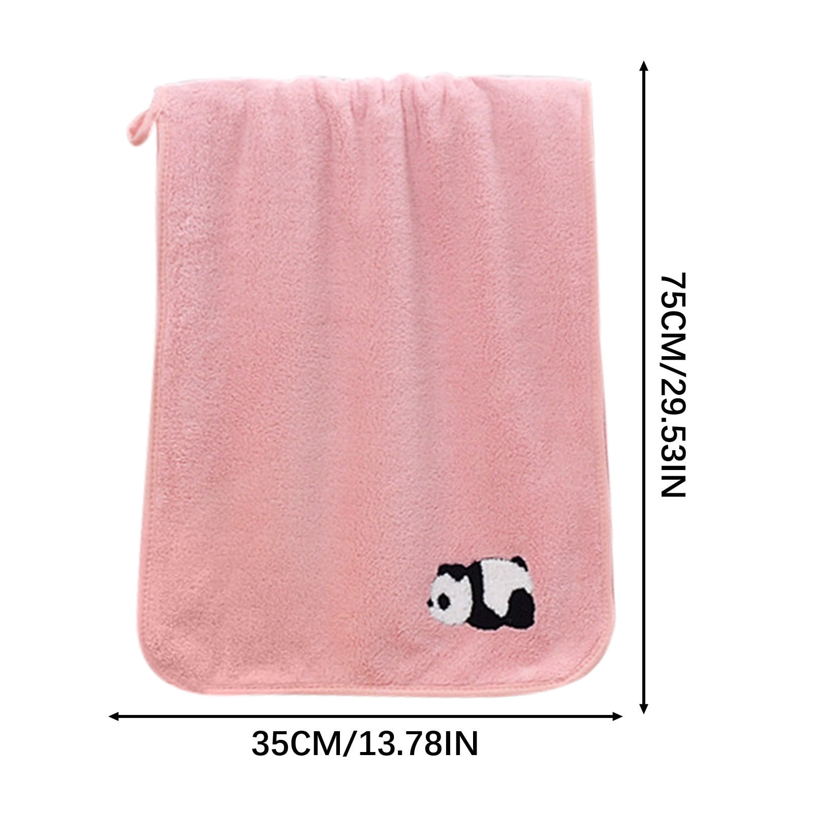 Bear Towel and Bath Towel Set, 2-Piece Gift Set with Dry Hair Cap, Super Soft Water Absorbent Bathroom Set for Spa, Gym and Home, AKLJWH