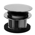 thumbnail image 1 of Westbrass Bouchon de Bain Rond 1,5 Pouce en Forme de Champignon, Filetage Grossier, Chrome, 1 of 2