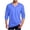 Blue, variant on yillto Mens Big and Tall Tshirts Long Sleeve V Neck Basic tee Summer Causal Plain Loose Shirts S-5XL