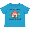 thumbnail image 3 of Inktastic Book My Reservation I'm Going to Grandma and Grandpa's Boys or Girls Baby T-Shirt, 3 of 5