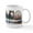 White, variant on CafePress - Santa Monica Logo Pier Beach Flora Mug - 11 oz Ceramic Mug - Novelty Coffee Tea Cup