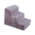 thumbnail image 4 of Escalera y rampa para perros, portátil, cómoda, con base antideslizante y desmontable. pequeño de 3 capas, 4 of 9