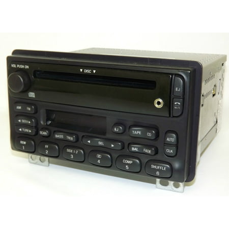 Ford Mercury AM FM CD CS Radio Upgraded with Aux Input 2001 2002 2003 2004 2005 -