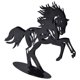 thumbnail image 3 of Escultura de caballo, estatua de caballo, detalles exquisitos, decoración de caballo, escultura animal probada y confiable Jadeshay A, 3 of 8