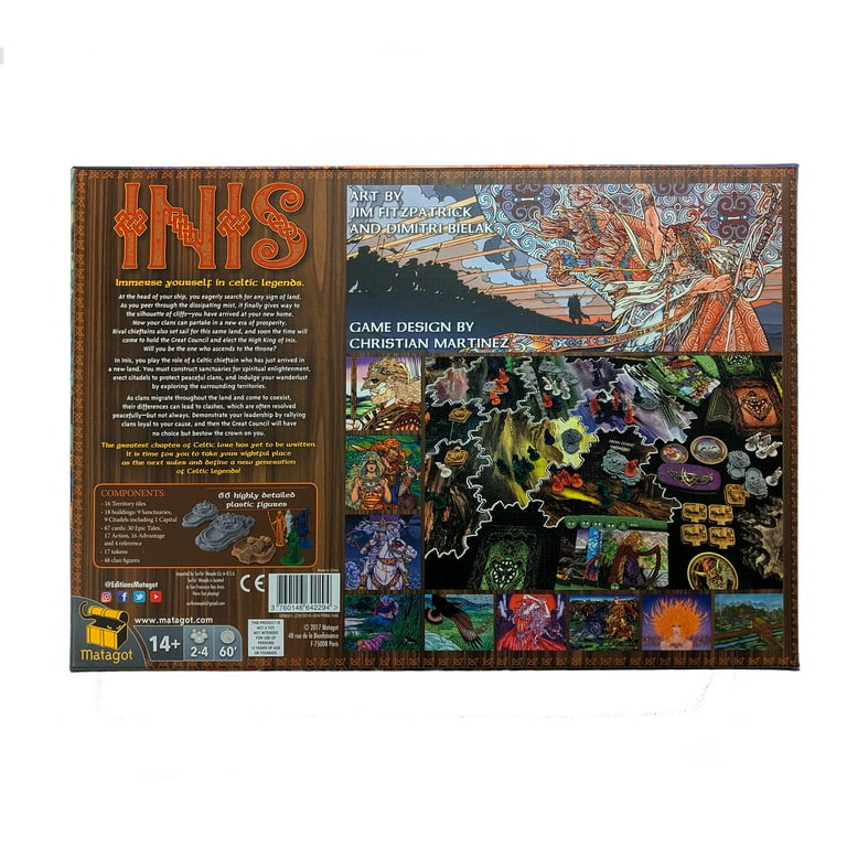 Inis Strategy Board deals Game for Ages 14 and up, from Asmodee