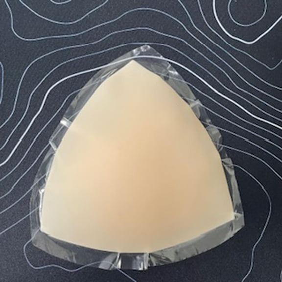 Triangle Nipple Covers, Silicone Self-Adhesive, The versatile, Natural look invisible, Comfort and Seamless Fit