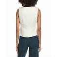 thumbnail image 2 of Cinq à Sept womens  Boucle Camen Vest, s, White, 2 of 3