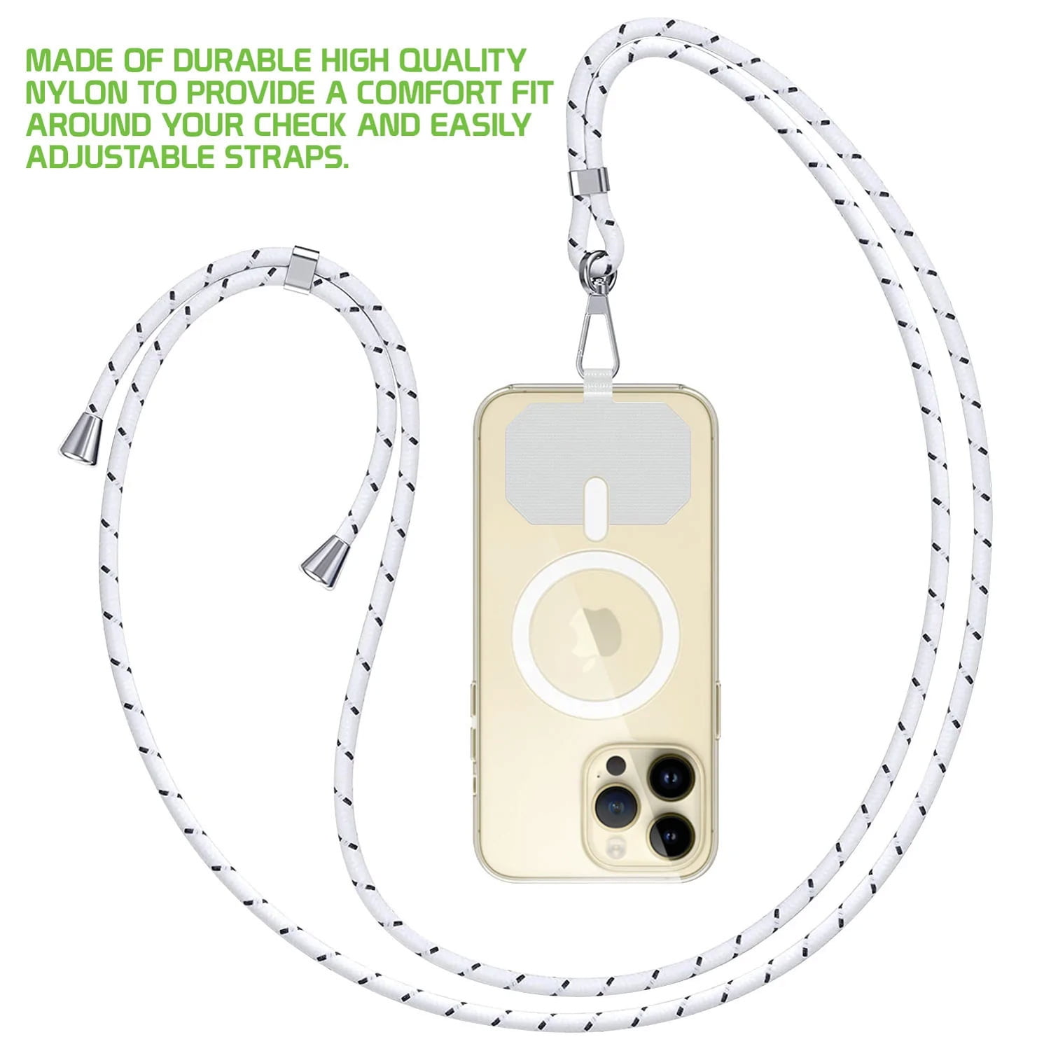 Phone Lanyard for iPhone 14/Pro/Max/Plus - Adjustable Neck Straps For Phone Cases