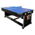 thumbnail image 4 of RACK Triad 7-Foot 3-in-1 Multi Game Swivel Billiard/Pool Table (Blue Felt with Black Body), 4 of 7