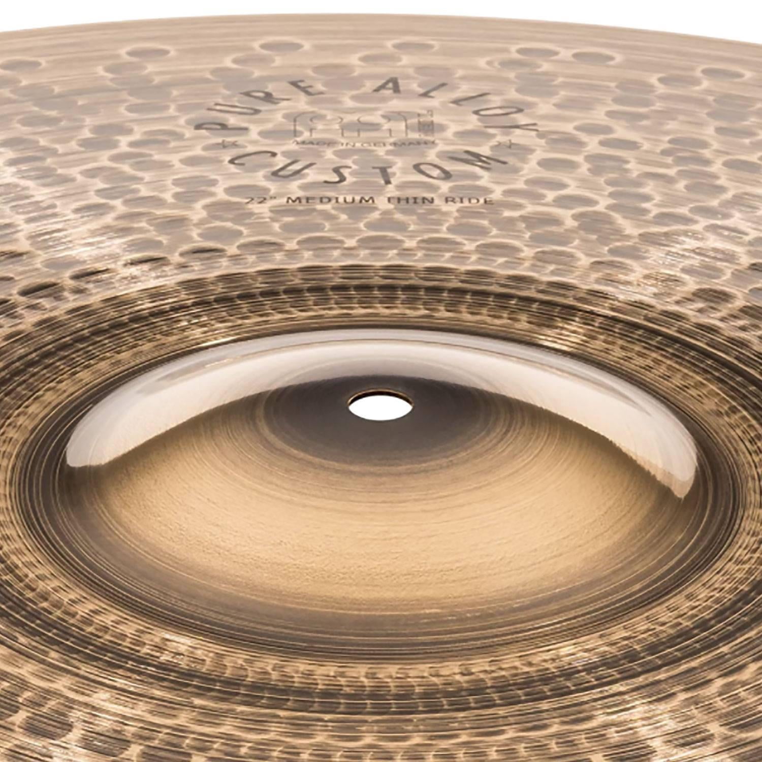 Meinl Cymbals Pure Alloy Custom 22" Medium Thin Ride Cymbal