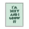 thumbnail image 4 of Stupell Industries I'm Sexy And I Grow It Gardening Plant Humor Framed Wall Art, 24 x 30, Design by Lil' Rue, 4 of 5