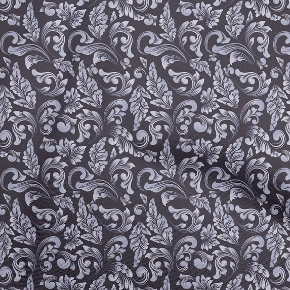 oneOone Viscose Jersey Eggplant Purple Fabric Asian Baroque Sewing Craft Projects Fabric Prints By Yard 60 Inch Wide