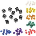 thumbnail image 4 of Paquete de 10 piezas Zulema Dados de Rol D&D Six Sided D6 Color Café, 4 of 7