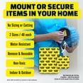 thumbnail image 5 of Alien Tape Pre-Cut Double Sided Mounting Tape 96 Piece Heavy Duty Nano Two Sided Adhesive Strips For Carpet Rugs Frames, 5 of 9