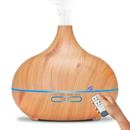 

500ml Ultrasonic Cool Mist Aroma Steam Purifier - Create a Soothing Atmosphere in Blue