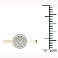 thumbnail image 4 of 1/3 Carat T.W. Diamond 10kt Yellow Gold Single Halo Engagement Ring, 4 of 5