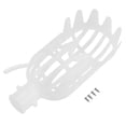 thumbnail image 1 of Herramienta para cosechar frutales en huertos para una recolección eficiente en jardines, recolector de frutas de plástico blanco, 1 of 8