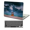 thumbnail image 4 of KSK KAISHEK Hard Shell Case Cover Compatible with Old Version MacBook Air 13 inchs 2017 - 2014 2013 2012 2011 2010 A1369 A1466 + Black Keyboard Cover, Sky Series 0733, 4 of 5