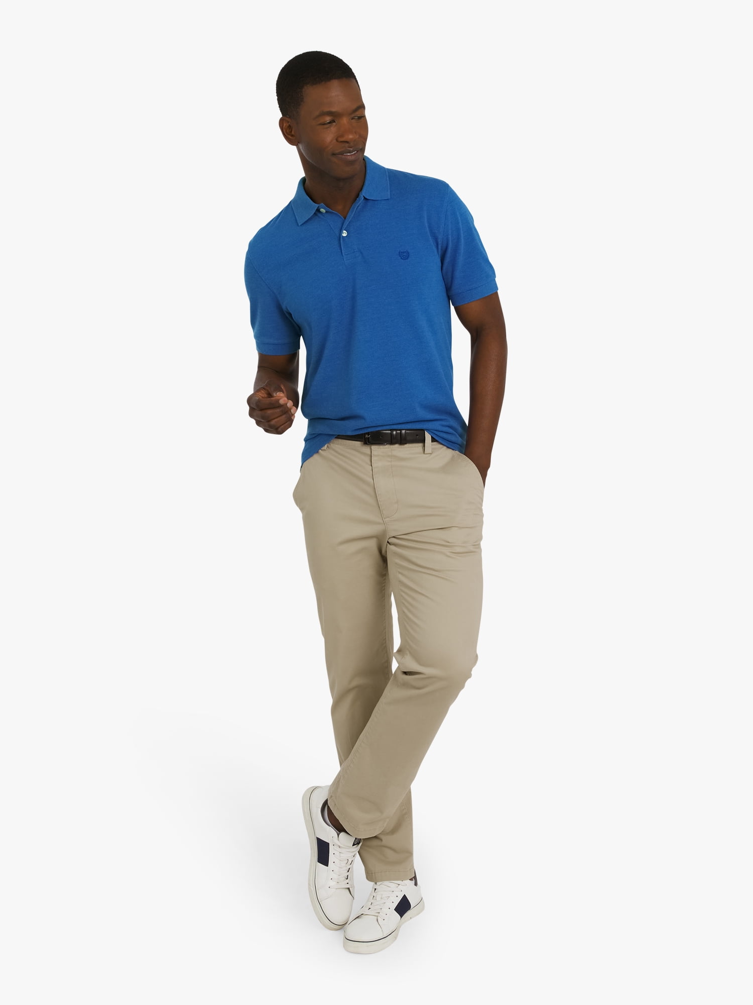 Chaps Men's & Big Men's Everyday Pique Polo Shirt, Sizes S-3XL